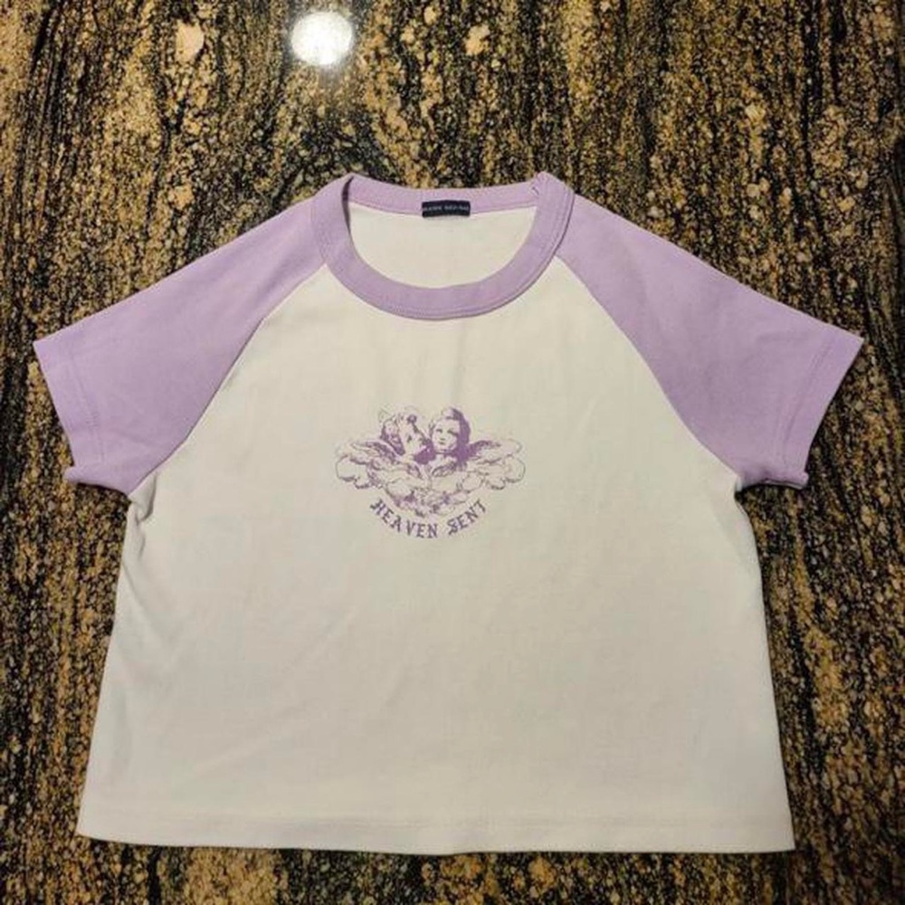 Brandy Melville Bella Heaven Sent Top Purple
